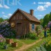 Tło fotograficzne Domek 3624